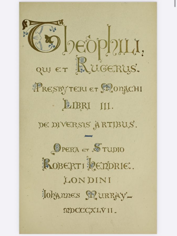 De Diversis Artibus — Theophilus