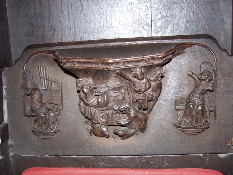 Adoration of the Magi at Lincoln Cathedral