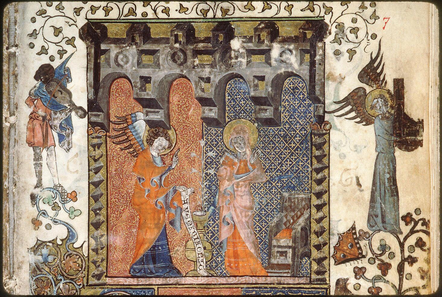 Angel Playing an Organ