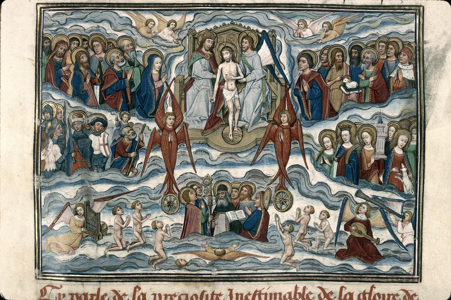 The Human Soul, The Celestial Paradise with the Trinity