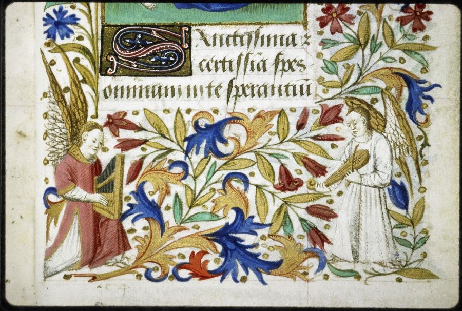 Horae ad usum romanum, Musical Angels