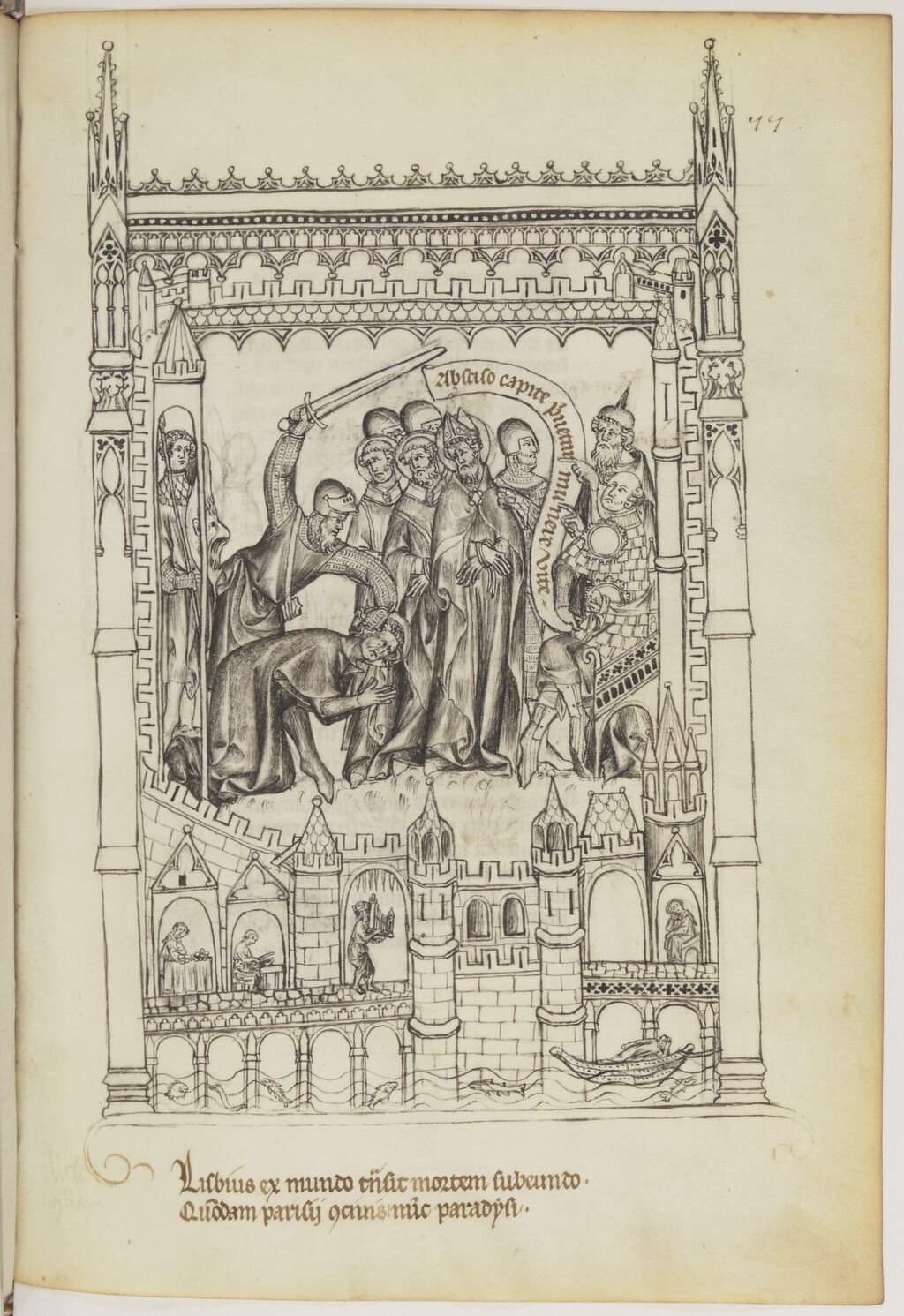 The Martyrdom of Lisbius (Latin Ms. 5286)