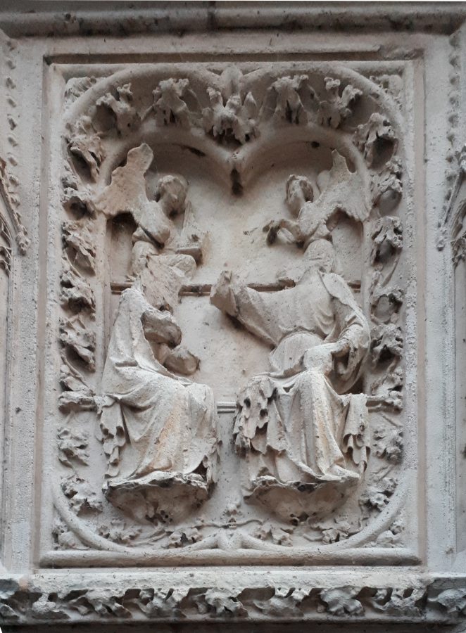 Coronation of the Virgin at Notre-Dame Cathedral, Paris