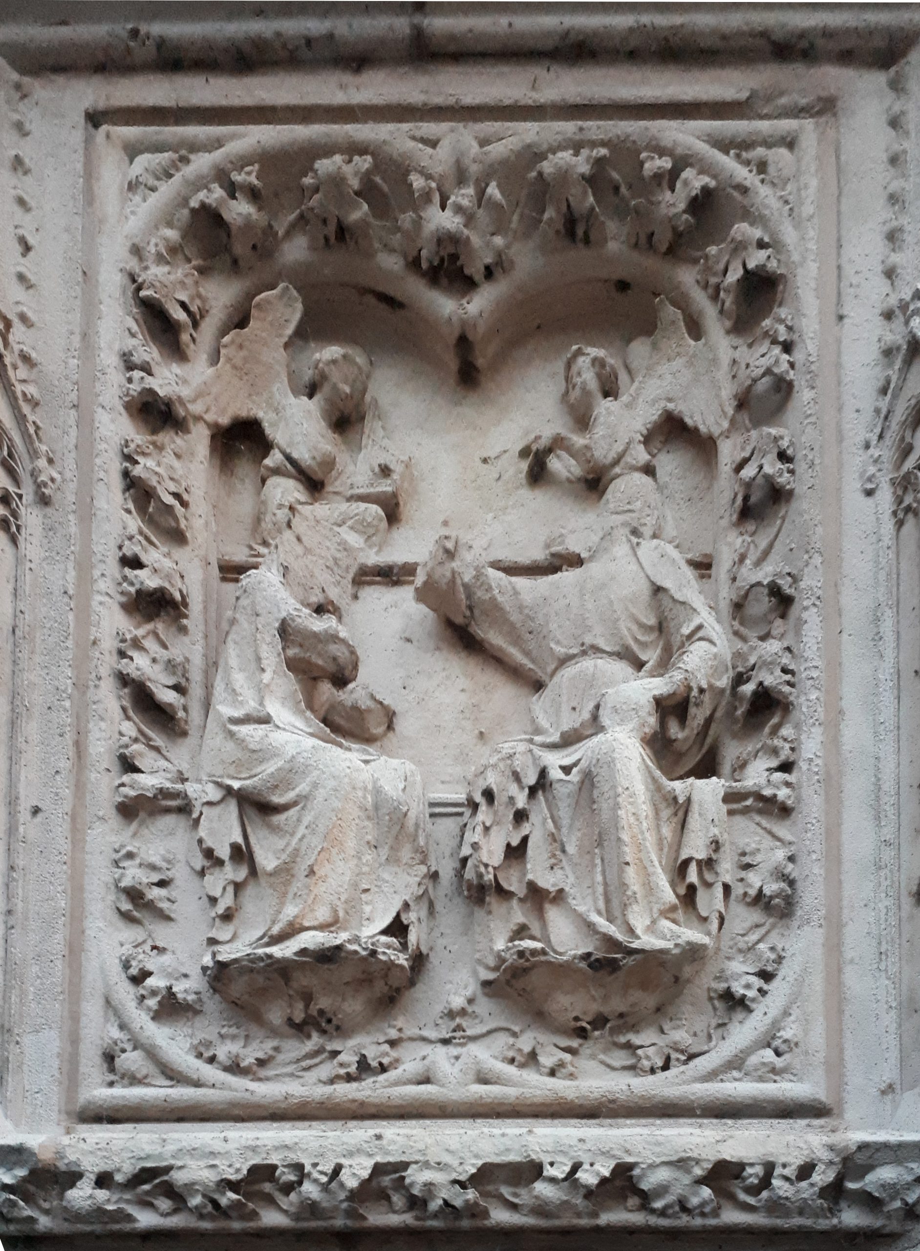 Coronation of the Virgin at Notre-Dame Cathedral, Paris