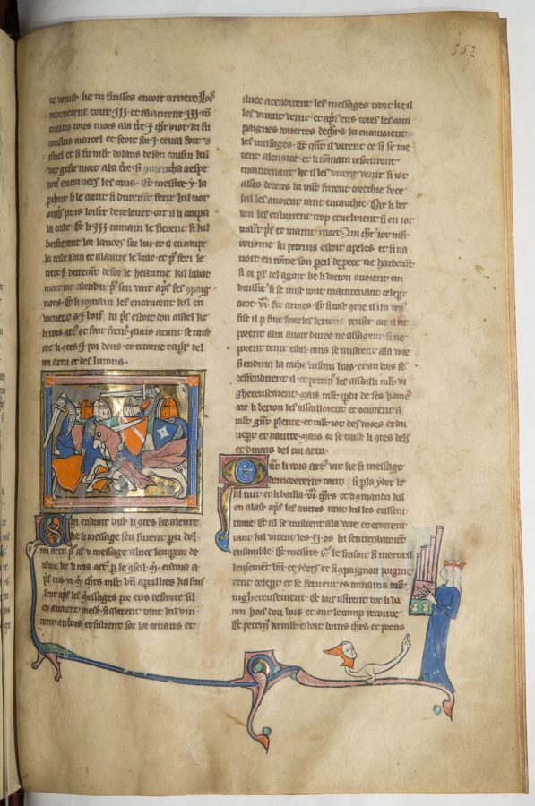 The Story of Merlin (f. 357)