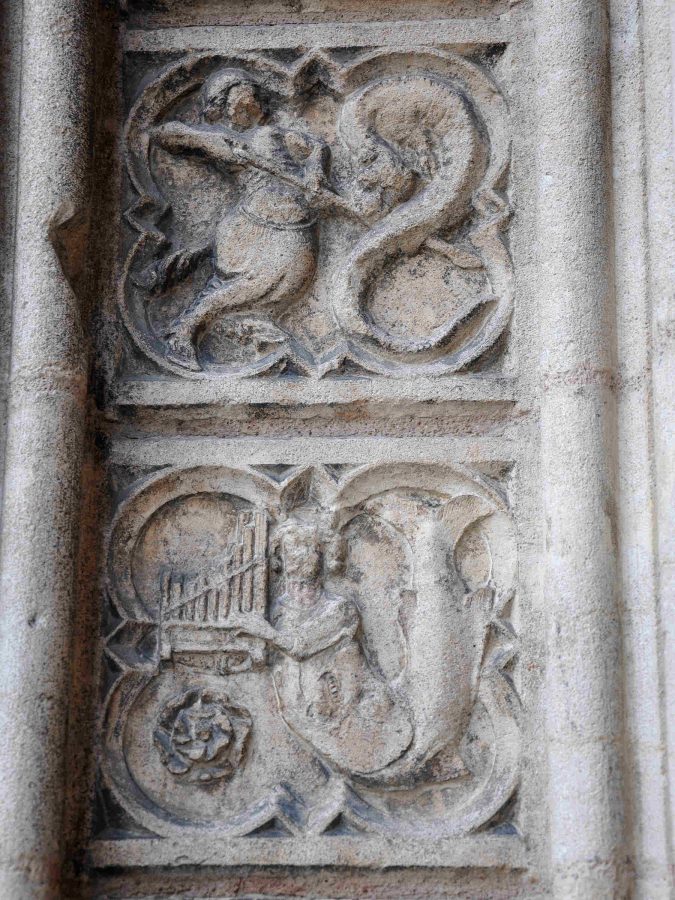 The Portal of the Cathedral of Saint-Jean-Baptiste de Lyon