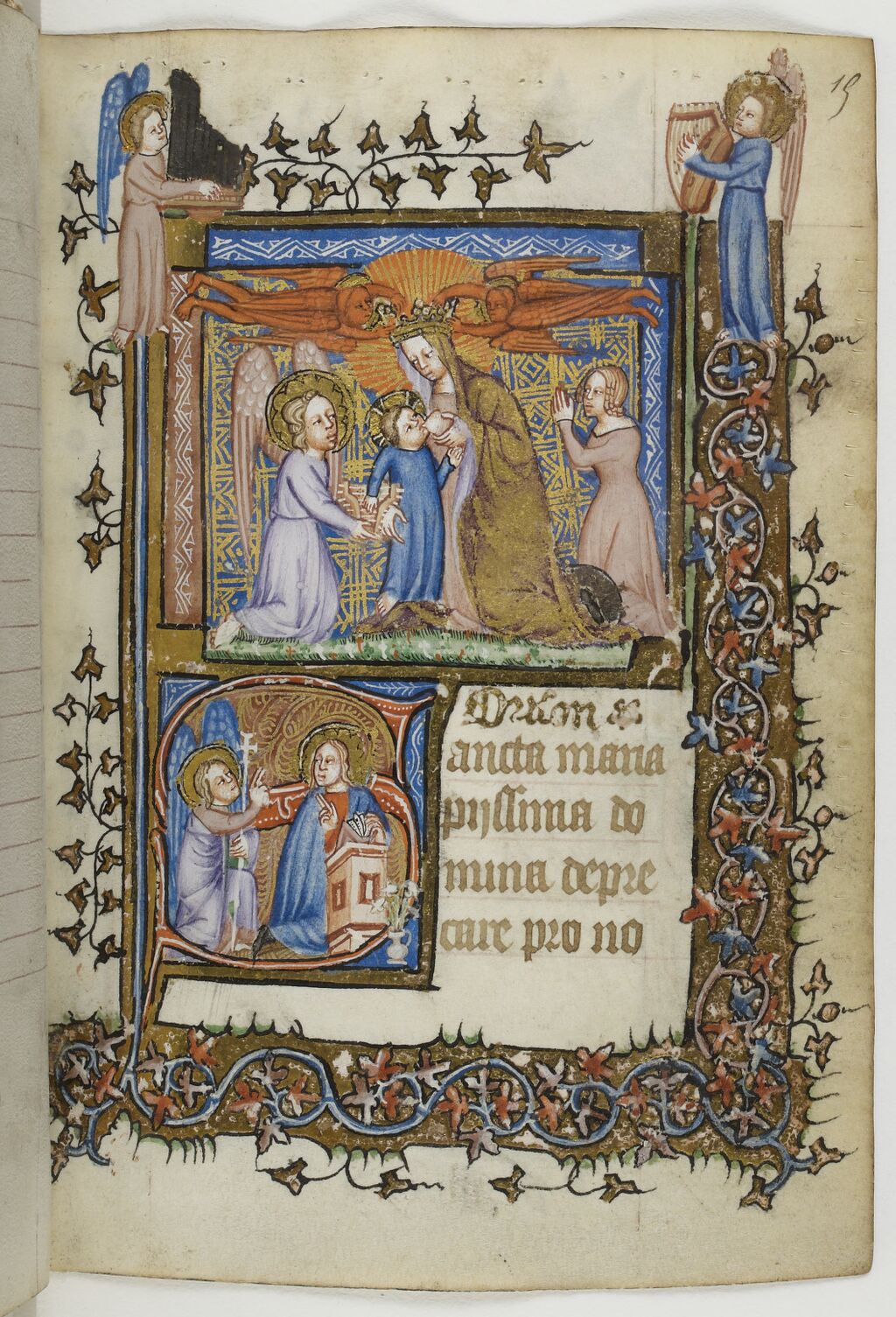 Virgin Mary Nursing Jesus